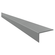 Rothley 1000mm Aluminium Angle - Unequal Sided - 19.6 x 8.6 x 1.6 - Anodised