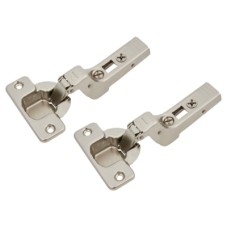 Blum Clip Top Profile Thick Door Cabinet Hinge - 95° - Sprung - Inset - Zinc Plated - Pair