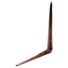 Rothley London Pattern Shelf Bracket - 300 x 250mm - Antique Copper