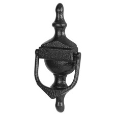 Fab & Fix Victorian Urn Door Knocker - 162 x 76mm - Anodised Black