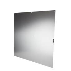 Exel Aluminium Kick Plate - Half Door Panel - 900 x 900 x 1.2mm - 8 Screw Holes - Satin