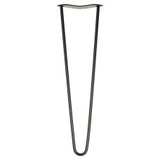 Exel Hairpin Leg - 2 Pin - 500mm Height - Black - Pair