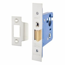 Hampstead Architectural Mortice Nightlatch - 76mm Case - 57mm Backset - Polished Stainless