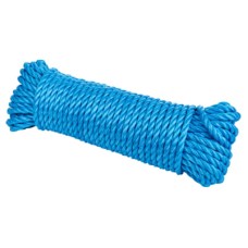 Multi Function Polypropylene Lorry/Wagon Rope - 10mm x 27m Length - Blue