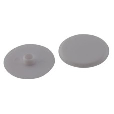 Plastic Cam Cap - 17mm Diameter - White - Pack of 50