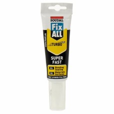 Soudal Fix All Turbo Sealant & Adhesive - 125ml - White