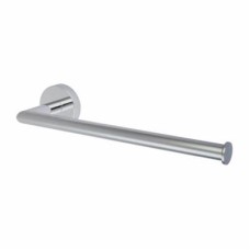 Croydex Epsom Flexi-Fix Round Towel Bar - 270.5 x 81.5 x 54mm - Polished Chrome
