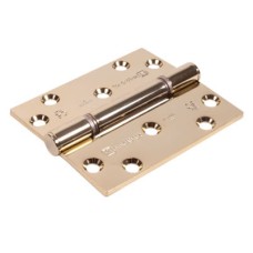 Royde & Tucker (H102) Hi-Load Grade 13 Butt Fire Door Hinge - 100 x 88 x 3mm - Polished Brass