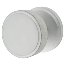 Hampstead Knurled Centre Door Knob - 80mm Rose Diameter - Satin Chrome