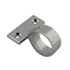 Exel Centre Mounting Sash Window Ring Lift - 30mm Diameter - Polished Chrome