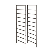 elfa Drawer Basket Tower - 10 Frame Sides - 535 x 1040mm - Graphite - Pair