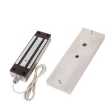External Electromagnetic Door or Gate Lock 12/24v DC - Monitored - Single Doors