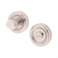 Jedo Parisian Bathroom Turn & Release - 40mm Diameter - Polished Nickel