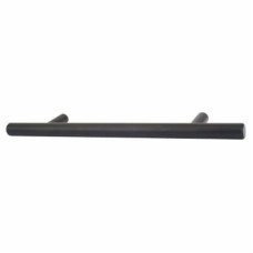 Exel 12mm T-Bar Cabinet Pull Handle - 128mm Centres - Matt Black