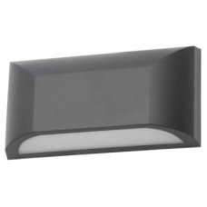 Forum Coast Poole 5W LED Outdoor Down Wall Light - IP65 - 4000K Cool White - Black