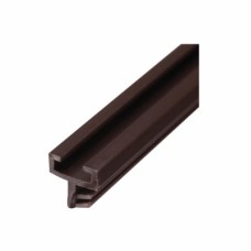 Exitex Sash Window Centre Leg Pile Carrier - 2200mm Length - No Pile - Brown
