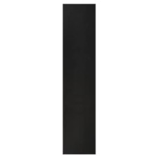 Hoppe AR624B Nylon Self-Adhesive Plain Finger Plate - 350 x 75mm - Ebony Black