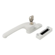 Fab & Fix Guru Breakseal Locking Casement Window Fastener - Left Hand - White