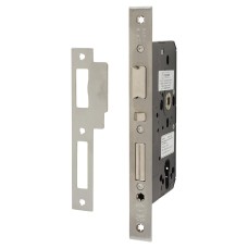 Arrone AR915 DIN Escape Sashlock - 88mm Case - 60mm Backset - Square - Satin Stainless Steel