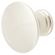 Exel Jest Round Cabinet Knob - 29mm Diameter - Satin Nickel