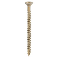 TIMCO Classic Pozi Countersunk Wood Screws - 6.0 x 80mm - Yellow Zinc - Pack of 200