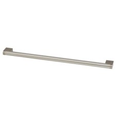 Exel 14mm D-Bar Cabinet Pull Handle - 309mm Centres - Brushed Nickel