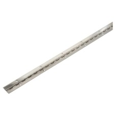Exel Continuous Piano Hinge - 1800 x 32 x 1mm - Polished Stainless Steel