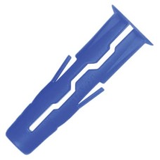 Rawlplug UNO Wall Plug - 8 x 32mm - Blue - Pack of 1000
