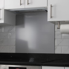 Exel Aluminium Kitchen Splashback - 900 x 750mm - Matt Traffic Grey