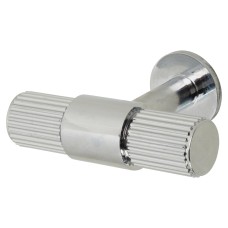 Carlisle Brass Lines 13mm T-Bar Cabinet Knob - 50 x 40mm - Polished Chrome