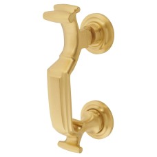 Heritage Brass by M Marcus Doctor Door Knocker - 192 x 43mm - Satin Brass