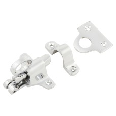 Traditional Fanlight Catch - Polished Chrome