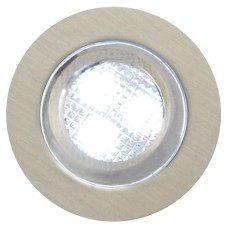 Forum Zink Ohio 0.2W 30mm LED Decking Kit - White - Stainless Steel - Pack 10