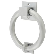 Hampstead Ring Door Knocker - 140 x 120mm - Satin Chrome