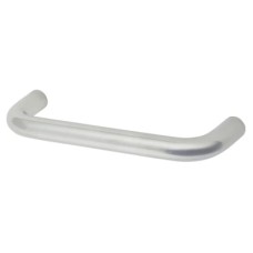 Exel 10mm D-Bar Cabinet Pull Handle - 96mm Centres - Polished Chrome