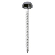 TIMCO Polymer Headed Pins - 30mm Length - Black - Pack of 250