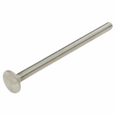 TIMCO Carriage / Coach Bolt - M8 x 130mm - A2 Stainless Steel - Pack of 5
