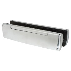 Arrone AR708A Letter Plate - 310 x 76mm - Satin Chrome