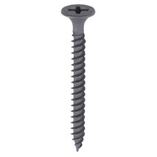 TIMCO Fine Thread Bugle Head Drywall Screws - 3.5 x 38mm - Dark Grey Phosphate - Pack of 1000