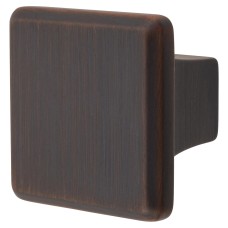 Crofts & Assinder Georgia Square Cabinet Knob - 32 x 32mm - American Copper