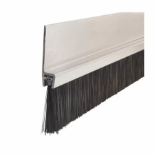 Barrier Brush Strip H8 - Brush Size 40mm - 3000mm Length - Inward/Outward Opening Doors - Aluminium