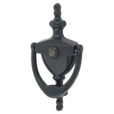 Arrone AR727K Traditional Urn Door Knocker With Viewer - 151 x 76mm - Anthracite Grey