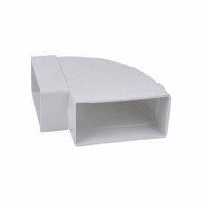 Manrose 90° Flat Bend - 110 x 54mm - White