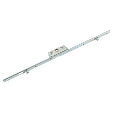Avocet Single U-Rail Offset Espagnolette uPVC Window Lock - 800mm Length - 20mm Backset - 8mm Cam