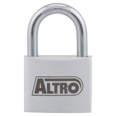 Exel Aluminium Padlock - 50mm Body - 29.5 x 28mm Shackle - Keyed to Differ