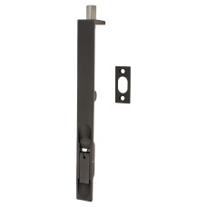 Jedo by Frelan Lever Action Flush Bolt - 200 x 20mm - Fire Rated - Square - Dark Bronze