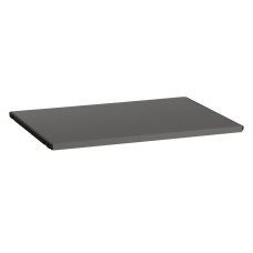 elfa Top Track System - Click In Edged Melamine Board/Shelf - 605 x 424 x 20mm - Graphite