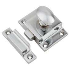 Hampstead Box Style Cupboard Catch - 55 x 40 x 35mm - Polished Chrome 