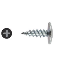 TIMCO Coarse Thread Wafer Head Sharp Point Drywall Screws - 4.2 x 13mm - Pack of 1000