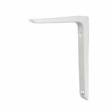 Exel Aluminium Shelf Bracket - 100 x 150mm - White